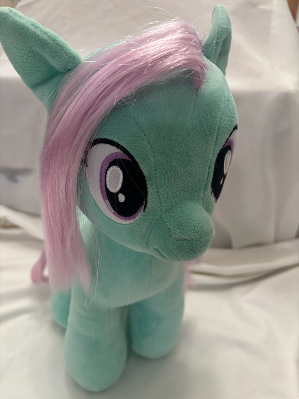 SOLDBuild-A-Bear My Little Pony Minty 2016 Rare BAB Plush Near Mint